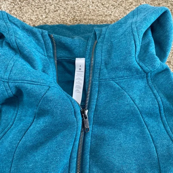 Lululemon Scuba Hoodie *Light Cotton FleeceHeathered Desert Teal
